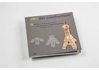 Zdjęcie produktu dla Klocki drewniane MECABOIS „L'ABC des Constructions”, 30 modeli, drewno, wyprodukowane we Francji, od 3 lat