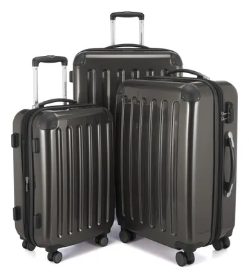Produktbild von HAUPTSTADTKOFFER - Alex - Koffer-Set 3 Trolley Hartschale, 4 Rollen (S, M & L),Graphit