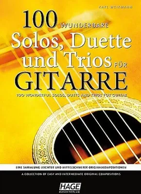 Produktbild von 100 wunderbare Solos, Duette und Trios für Gitarre