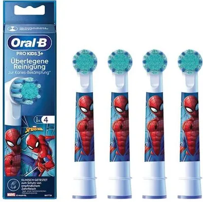 Produktbild von ORAL-B - Oral-B Refill Kids Spiderman 4CT - 8006540805374