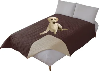 Obrázek produktu pro (Hnědá) Voděodolná přikrývka Pet Blanket Mattress Cover Přehoz na postel Sofa Couch Cover Furniture Cover for Kids Children Pets Dogs Cats 218 cm x 208 cm