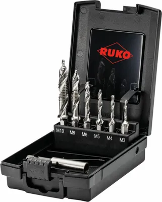 Immagine prodotto di RUKO ULTIMATECUT Set di punte per macchine combinate HSS - 7 pezzi - 270620RO