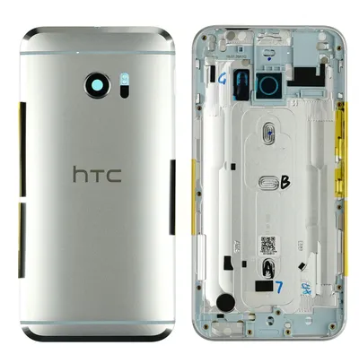 Produktbild von HTC ONE M10 Backcover + Kameraglas, Silber