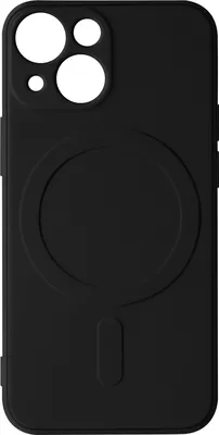 Produktbild von Magsafe Soft-touch Silikonhülle Apple iPhone 13 Mag Cover Schwarz