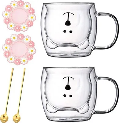 Image de Tasses à café à double paroi 2 x 250 ml