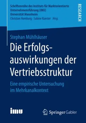Obrázok produktu pre Die Erfolgsauswirkungen der Vertriebsstruktur