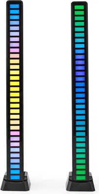 Image de Lumière de jeu | RVB | Alimentation par piles |  pour : Ordinateur / Bureau | Noir
