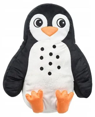 Produktbild von IKEA BLAVINGAD Kissen niedlicher Pinguin Plüschtier
