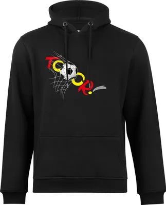 Produktbild von Cotton Prime® Kapuzensweatshirt Fußball Goal S schwarz