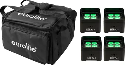 Produktbild von EUROLITE Set 4x LED TL-4 Trusslight + Soft-Bag