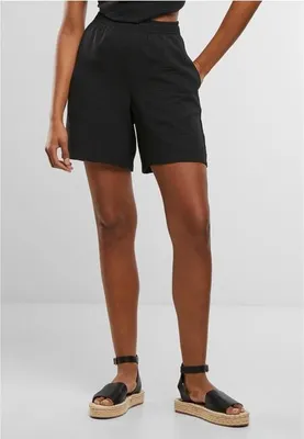 Obrázok produktu pre Dámske kraťasy Urban Classics Ladies Structured Shorts black - S