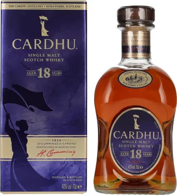 Image de Cardhu 18 Years Old Single Malt Scotch Whisky 40% Vol. 0,7l en boîte cadeau
