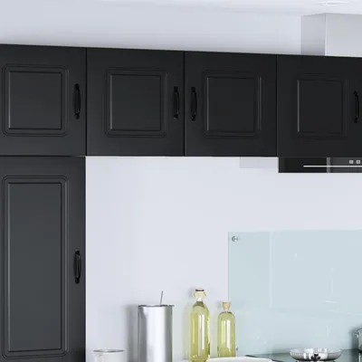 Produktbild von "Schlussverkauf" Küchenschrank/Sideboard - 1 pc - Aufbewahrungsschrank moderne - Kalmar Schwarz 40x31x40 cm Holzwerkstoff  C10275
