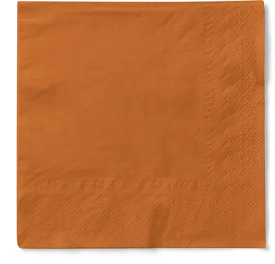 Produktbild von Sovie HOME Serviette Terrakotta aus Tissue 40 x 40 cm, 3-lagig, 20 Stück