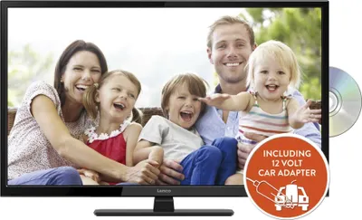 Obrázok produktu pre Lenco DVL-1962 - LCD televízor s uhlopriečkou 48 cm (19") a LED podsvietením - s integrovaným DVD prehrávačom - 720p 1366 x 768 - čierny