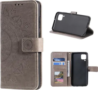 Immagine prodotto di Custodia per Samsung Galaxy A42 5G Custodia del telefono cellulare Flip Cover Cover protettiva Mandala Rosegold