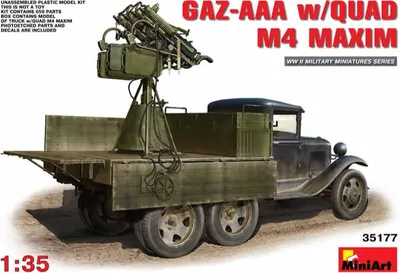 Immagine prodotto di MiniArt GAZ-AAA s/Quad M-4 Maxim  1:35 35177