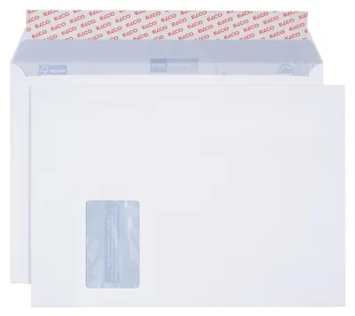 Produktbild von ELCO Versandtasche 38799 RCP C4 mF hk weiß 250 St./Pack.