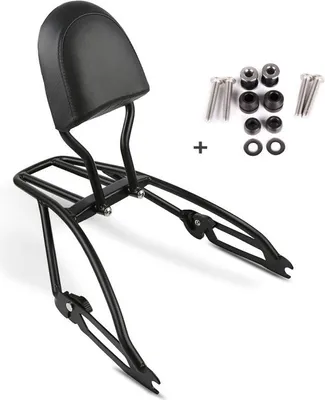 Obrázek produktu pro Sissy bar pro Harley Davidson Street 750 15-20 s nosičem zavazadel a do