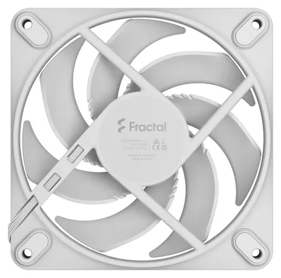 Zdjęcie produktu dla Fractal Design Momentum 12, Wentylator, 12 cm, 350 RPM, 2200 RPM, 114,6 m³/h, Biały
