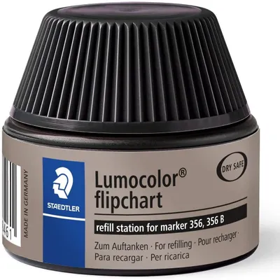 Produktbild von STAEDTLER Lumocolor Refill Station 488 56 schwarz 30 ml