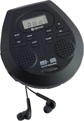 Productafbeelding van Draagbare CD-speler met FM-radio en hoofdtelefoonaansluiting
