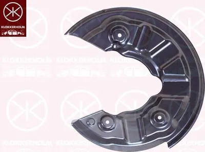 Produktbild von KLOKKERHOLM Spritzblech Bremsscheibe für VW Golf VII Schrägheck (5G1, BQ1, BE1, BE2) Hinten Links 9535873 Ankerblech