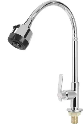 Image de Robinet de cuisine, bec verseur flexible pour l'eau froide.