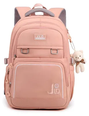 Immagine prodotto di Zaino ultraleggero per bambini, zaino da scuola, zaino da viaggio, impermeabile, in nylon, rosa, adatto a ragazzi e ragazze