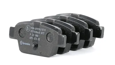 Image de Jeu de garnitures de frein Brembo, frein à disque essieu arrière P 23 080