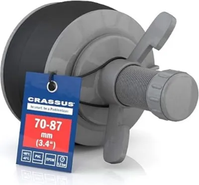 Produktbild von Crassus Schnellverschlussstopfen CSV 80 PVC 70-87 mm CRA18639