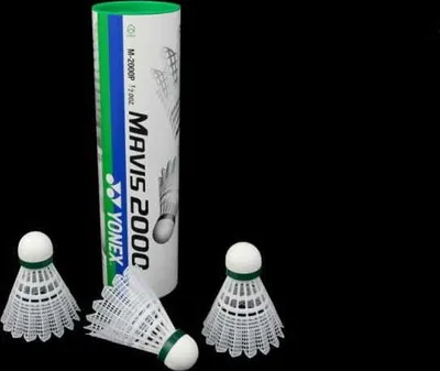 Image de Lotka do badmintona Yonex Mavis 2000 - BIAŁY, WOLNA