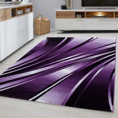 Produktbild von Parma teppich kurzflor rechteckig 120x170cm lila 9210