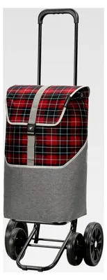 Produktbild von Einkaufstrolley - Quattro Shopper Gese rot 46 L