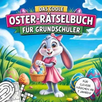 Produktbild von Das coole Oster Rätselbuch für Grundschüler