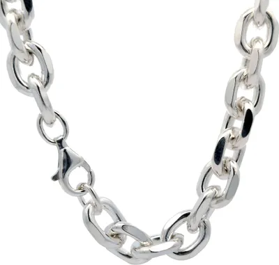 Produktbild von Ankerkette diamantiert Länge 60cm - Breite 8,8mm - 925 Silber