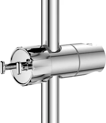 Produktbild von Famanu Halter für Handbrausen mit doppelten Haken - verchromt