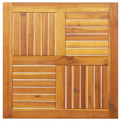 Produktbild von vidaXL Tischplatte 70x70x2 cm Quadratisch Massivholz Akazie