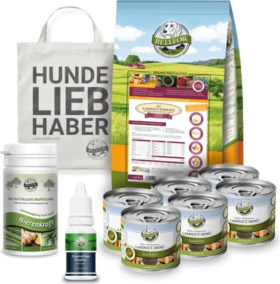 Produktbild von Bellfor Augenpflege-Sparset für kleine Hunde mit Futtermittelallergie 3,810.00 g