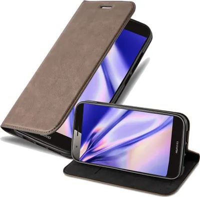 Image de Cadorabo Housse pour Huawei ASCEND G7 PLUS / G8 / GX8 Housse de protection marron Housse pour portable Etui Case Cover Fermeture magnétique