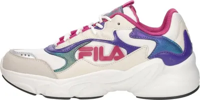 Image de Fila Collene Logo Teens  Sneakers Laag - Beige - Maat 36