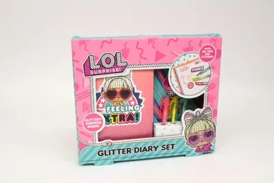 Produktbild von L.O.L. Glitzer-Notizbuch-Set 42-0208 78357