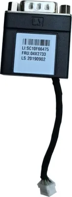 Produktbild von Lenovo 04X2733, 0,05 m, VGA (D-Sub), Männlich, Schwarz, 1 Stück(e)