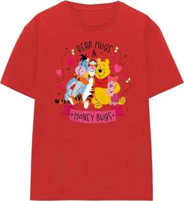 Image de Winnie l'ourson - T-shirt pour femmes TV30480 (XL) (rouge)