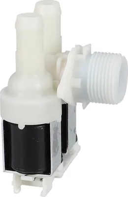Produktbild von easyPART passend für 10100192 Bluparts Magnetventil wie Whirlpool 481227128558 2-fach 90° 14,0mmØ für Waschmaschine