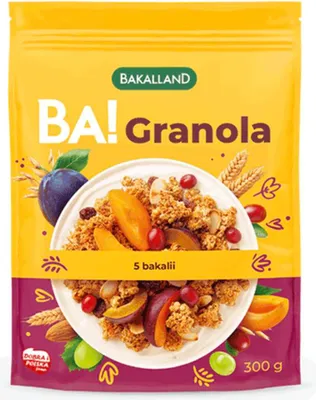 Zdjęcie produktu dla Bakalland Ba! Granola 5 Bakalii 300 G