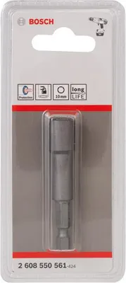 Produktbild von Steckschlüssel, 65 x 10 mm, M 6, Tiefenanschlag 2 607 002 586