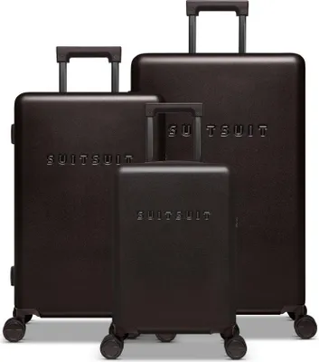 Produktbild von SUITSUIT® Mystique Ground Coffee Reiseetui-Set - dunkelbraun
