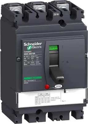 Produktbild von Schneider Electric NSX250NA 3P 250A Mit Blindauslöser LV431629