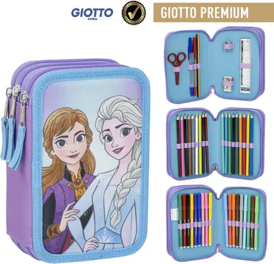Obrázok produktu pre Cerdà 2700001296, Mäkké puzdro na perá, Polyester, Viacfarebný, Obrázok, Zips, Frozen
